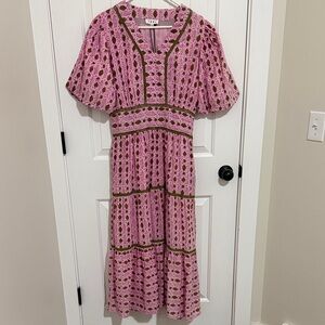 THML Pink Maxi Dress